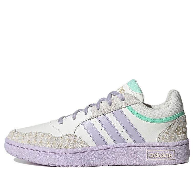 adidas neo Hoops 3.0 'White Green Purple' IG2810