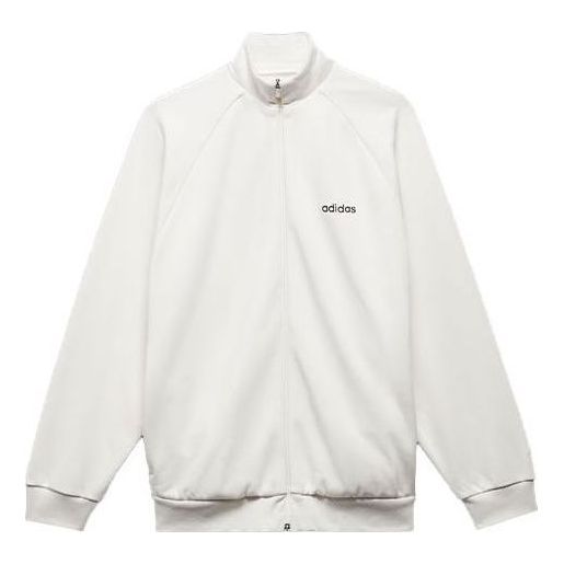 adidas Basketball One Track Jacket 'White' HN9271