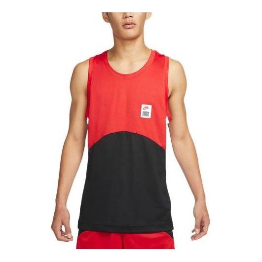 Nike Basketball Dri-FIT Starting 5 Jersey 'Red Black' DQ5829-657