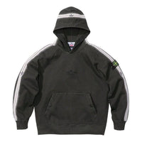 Supreme x Stone Island Stripe Hooded Sweatshirt 'Black White' SUP-SS22-718