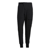 Men's adidas Logo Casual Breathable Sports Pants/Trousers/Joggers Black H13843
