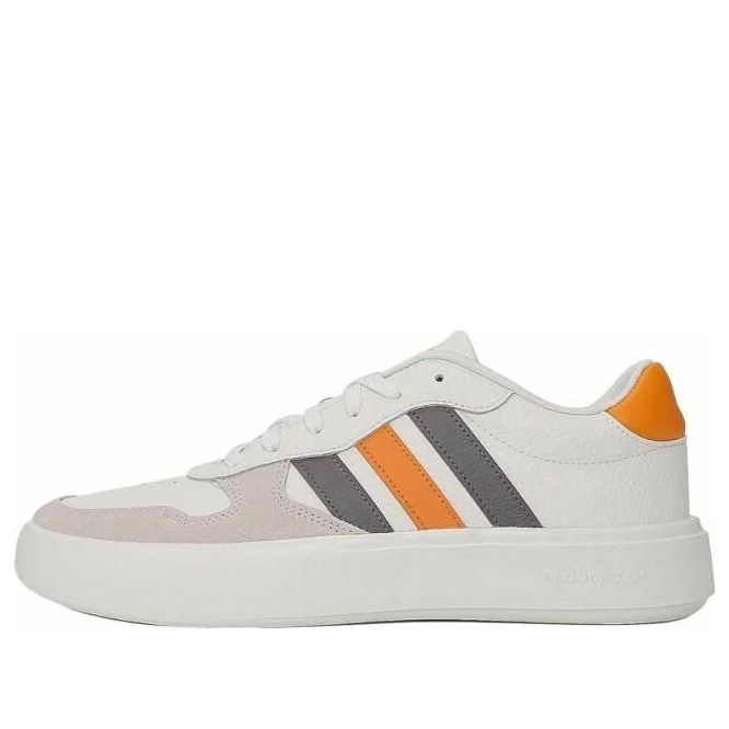 adidas Litecourt 'Core White Focus Orange' JR0026