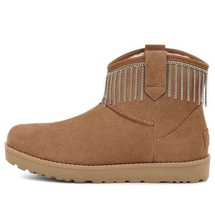 (WMNS) UGG Classic Mini Fringe 1127454-CHE