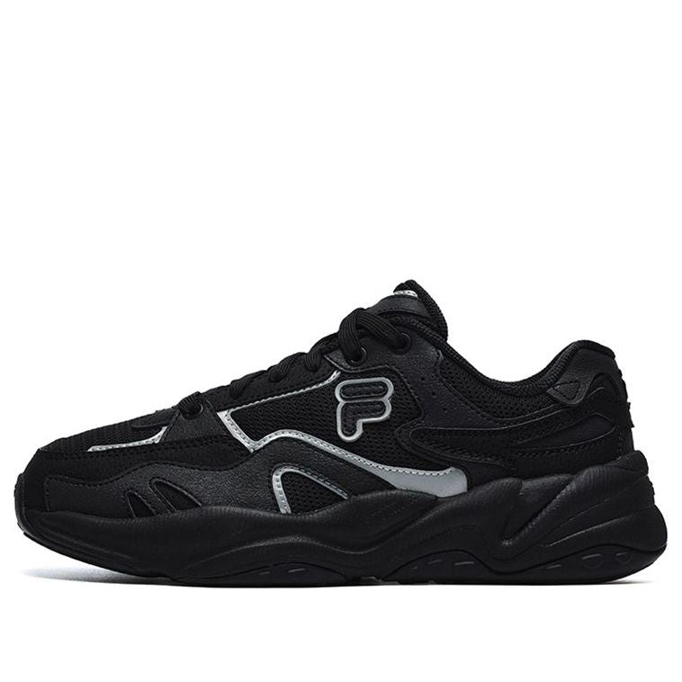 (WMNS) FILA FUSION Flash Sneakers 'Black Grey' T12W231117FBK