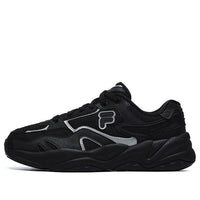 (WMNS) FILA FUSION Flash Sneakers 'Black Grey' T12W231117FBK
