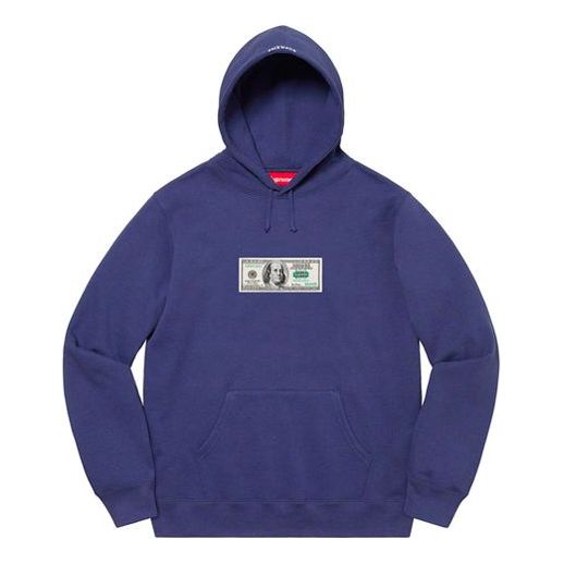 Supreme Franklin Hooded Sweatshirt 'Purple White' SUP-SS20-655