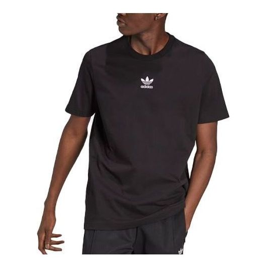 adidas Trefoil Essentials T-shirt 'Black' GT2271