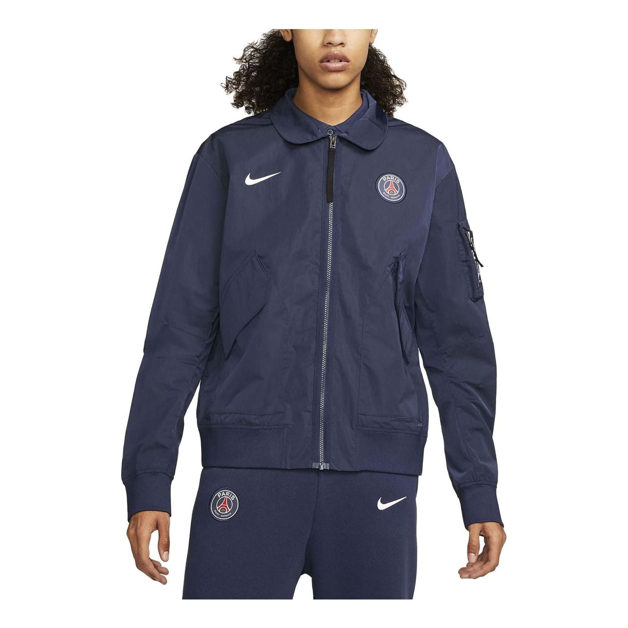 Nike Paris Saint-Germain Unlined Bomber Jacket 'Navy' DN1489-410