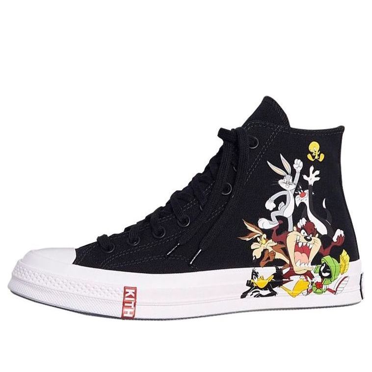 Converse KITH x Looney Tunes x Chuck Taylor All Star 1970 High 'Black' 169083C