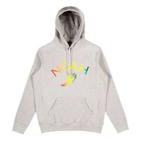 NOAH Winged Foot Embroidered Hoodie 'Grey' SS5SS18GRY
