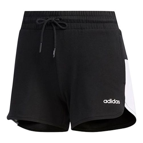 (WMNS) adidas neo Fv Logo Printing Shorts Black DW7744