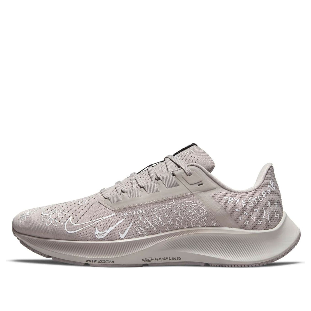Nike x Nathan Bell Air Zoom Pegasus 38 A.I.R. 'Run To A Magical Place - College Grey' DM1610-001