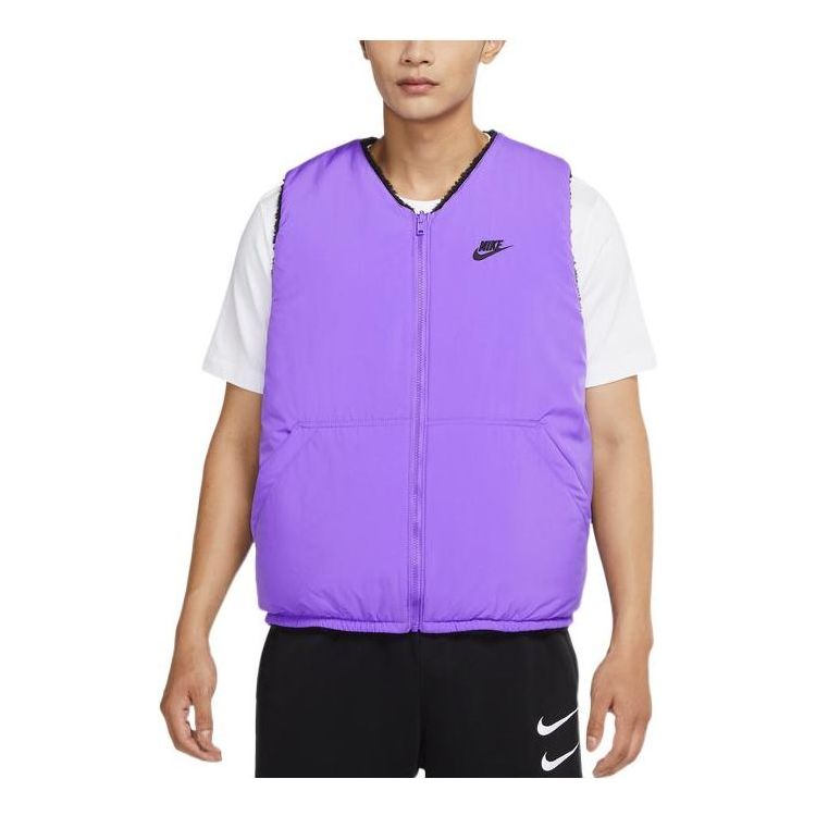 Nike Club+ Reversible Winterized Vest 'Purple Black' DQ4879-010