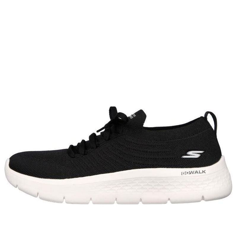 (WMNS) Skechers Go Walk Flex 'Early Morning - Black White' 124969-BKW
