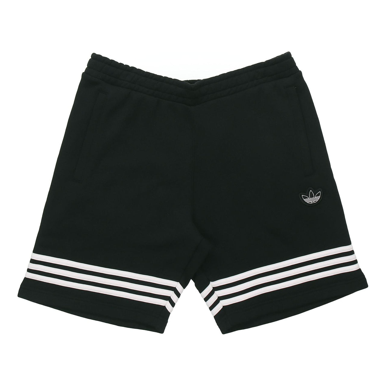 adidas originals Outline Short Hollow Out Logo Sports Shorts Black FM3877