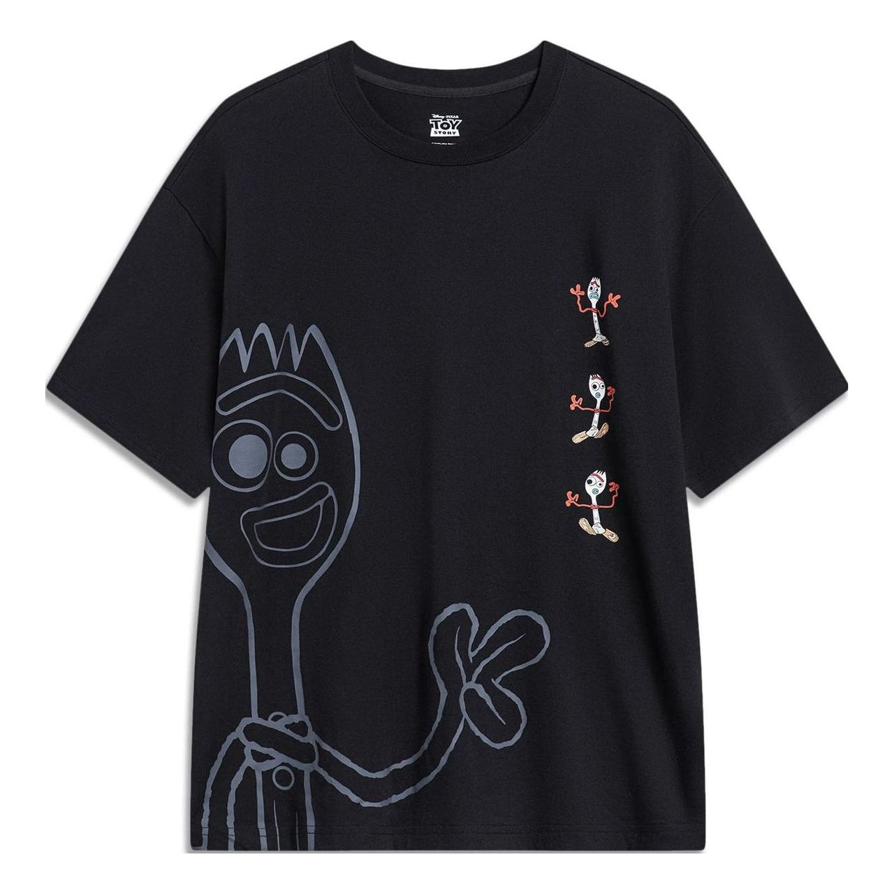 Li-Ning x Toy Story Graphic T-shirt 'Black' AHST749-2