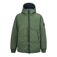 STONE ISLAND Opaque Down Jacket 'Olive Green' 771541421-V0058