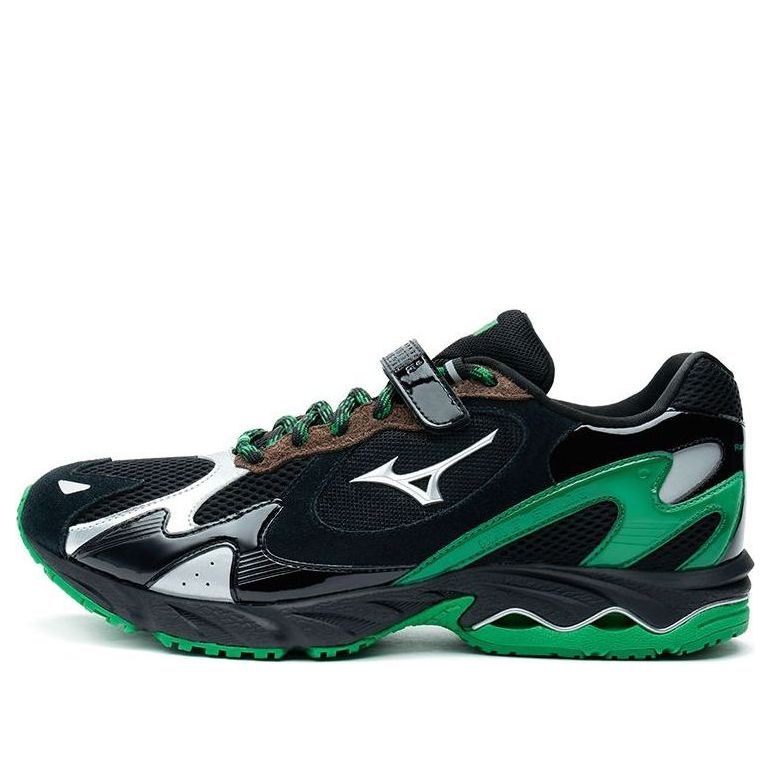 Mizuno x Randomevent Wave Rider 1 'Black Green Silver' D1GH224201