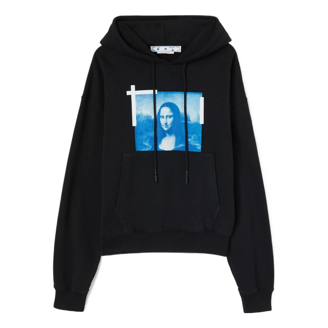 Men's Off-White SS22 Mona Lisa Painting Black OMBB037C99FLE0051045