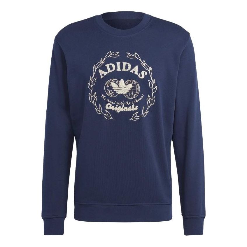 adidas Graphics Archive Crew Sweatshirt 'Blue' IC5769
