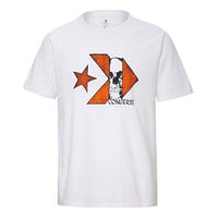 Converse Chuck Taylor Skull Logo Short Sleeve T-Shirt 'White' 10019893-A03