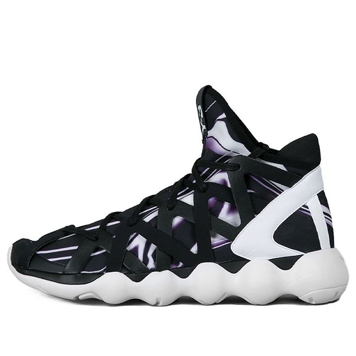 adidas Y-3 Kyujo High 'Black Purple White' AQ5546