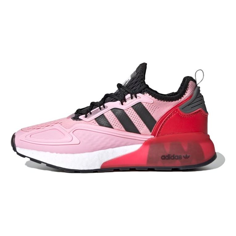 (GS) adidas Ninja x ZX 2K Boost J 'Time In - True Pink Scarlet' FZ0456