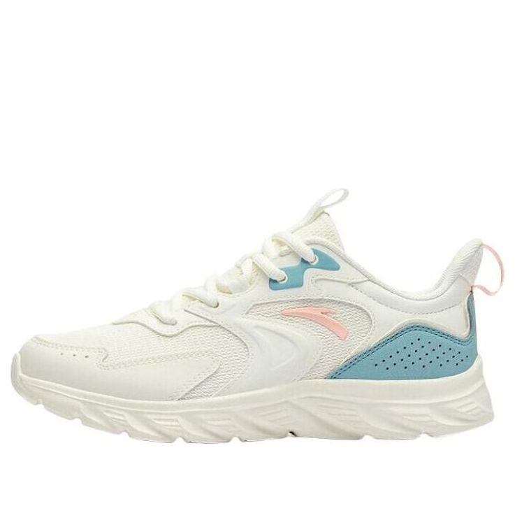 (WMNS) ANTA Running Series Sneakers 'White Pink Blue' 922235527-6
