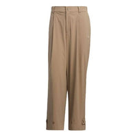 Men's adidas Casual Athletics Sports Pants/Trousers/Joggers Brown HS8616