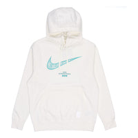 Nike CNY Chinese New Year's Edition Logo Printing Knit Fleece White DQ5067-133