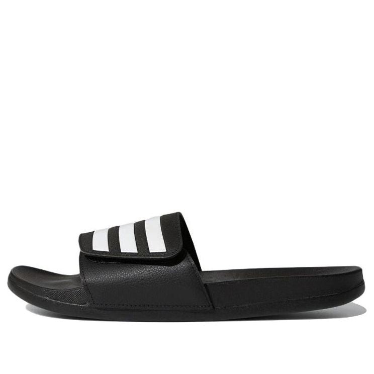 adidas Adilette Comfort Adjustable Slide 'Black White' GZ8951