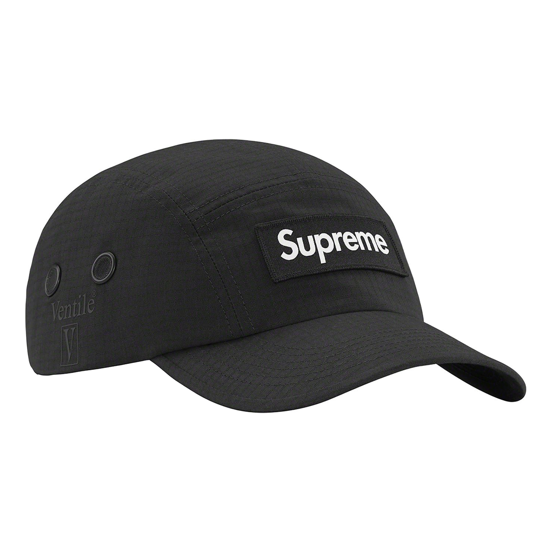 Supreme Ventile Camp Cap 'Black White' SUP-SS23-2221