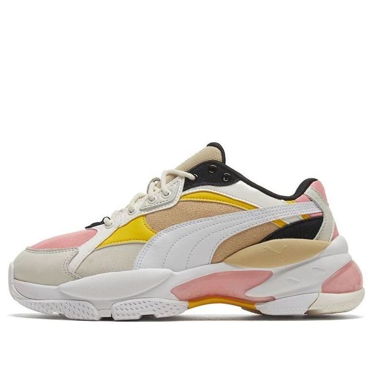(WMNS) PUMA Lqd Cell Epsilon Pop Khaki/Pink 373924-02