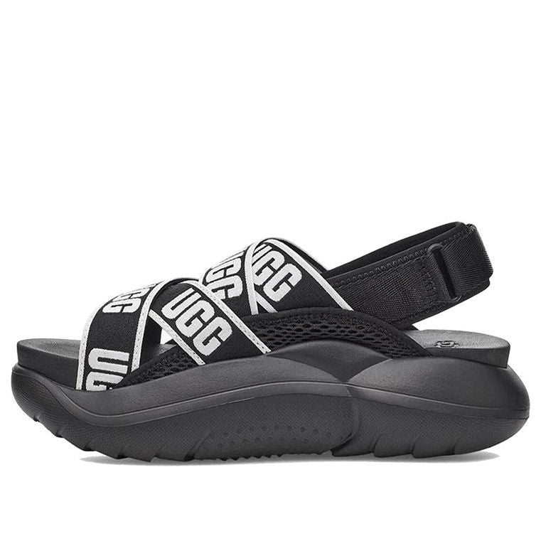 (WMNS) UGG LA Cloud Collection Sports sandals 'Black' 1110090-BCKL