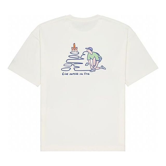 New Balance Illustration T-shirt 'White' NEE26041-IV
