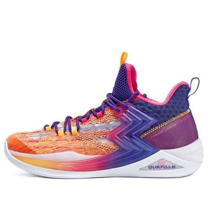 361 Degrees  Aaron Gordon QU!K Basketball Shoes 'Orange Purple' 572021109-3
