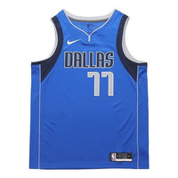Nike NBA Team Limited Jersey SW Fan Edition Dallas Mavericks Doncic No. 11 2020-2021 Season Blue CW3662-489