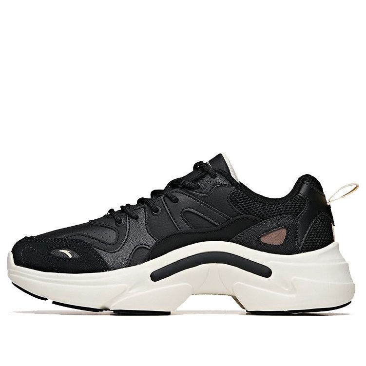 (WMNS) ANTA Life Series Sneakers 'Black Dad Shoes' 12948883-1