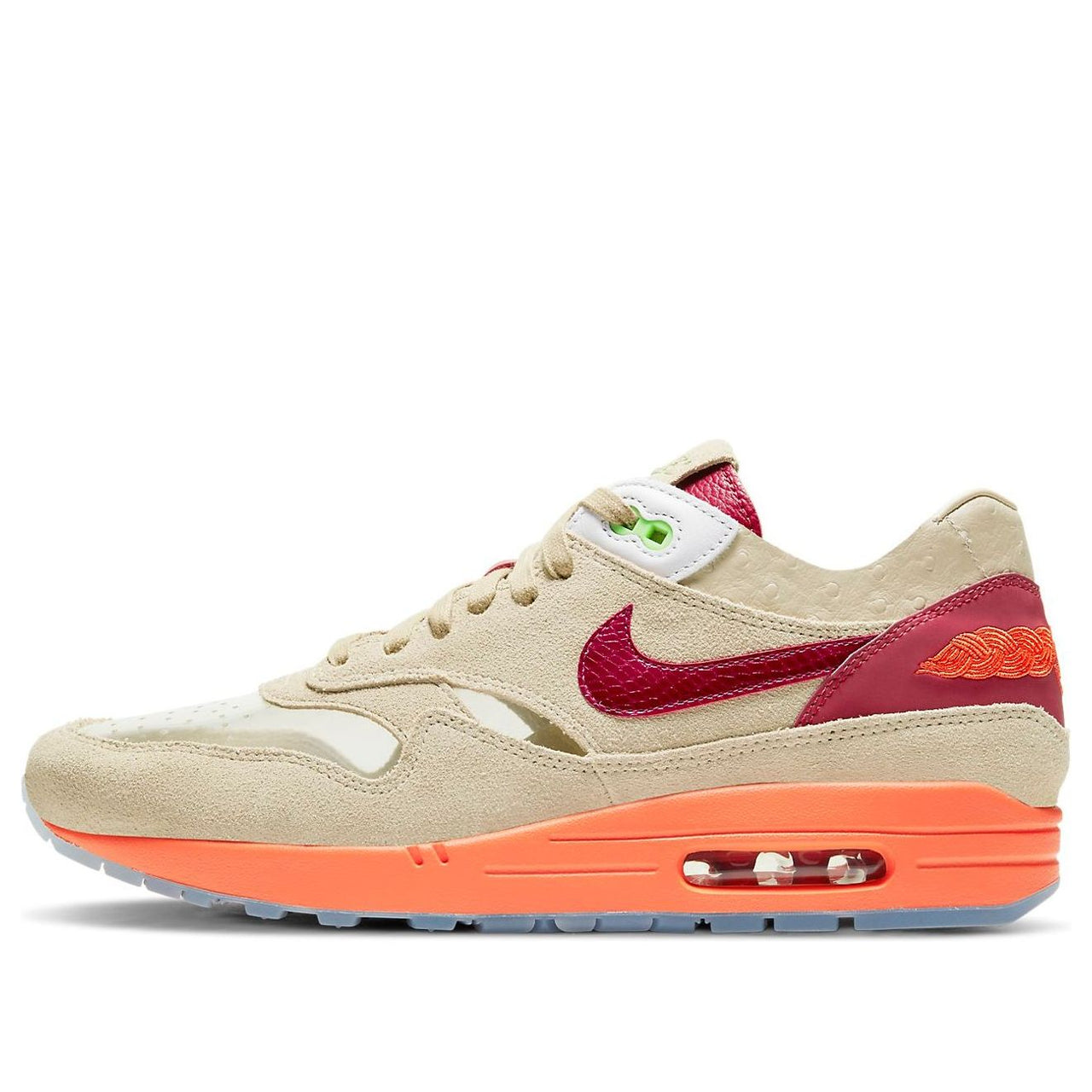 Nike x CLOT Air Max 1 'Kiss of Death' 2021 DD1870-100