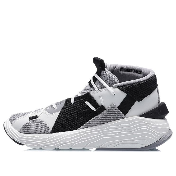 (WMNS) Li-Ning Kung Fu Winterized Sports Shoes 'Grey Black' AGBQ084-2