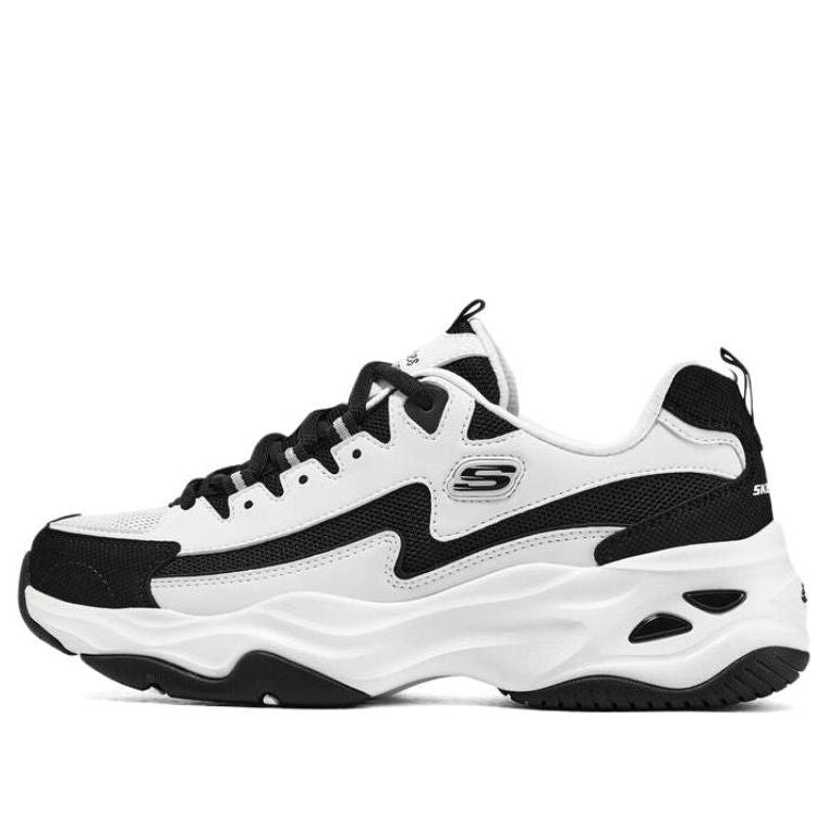 (WMNS) Skechers DLITES 4.0 'White Black' 896114-WBK