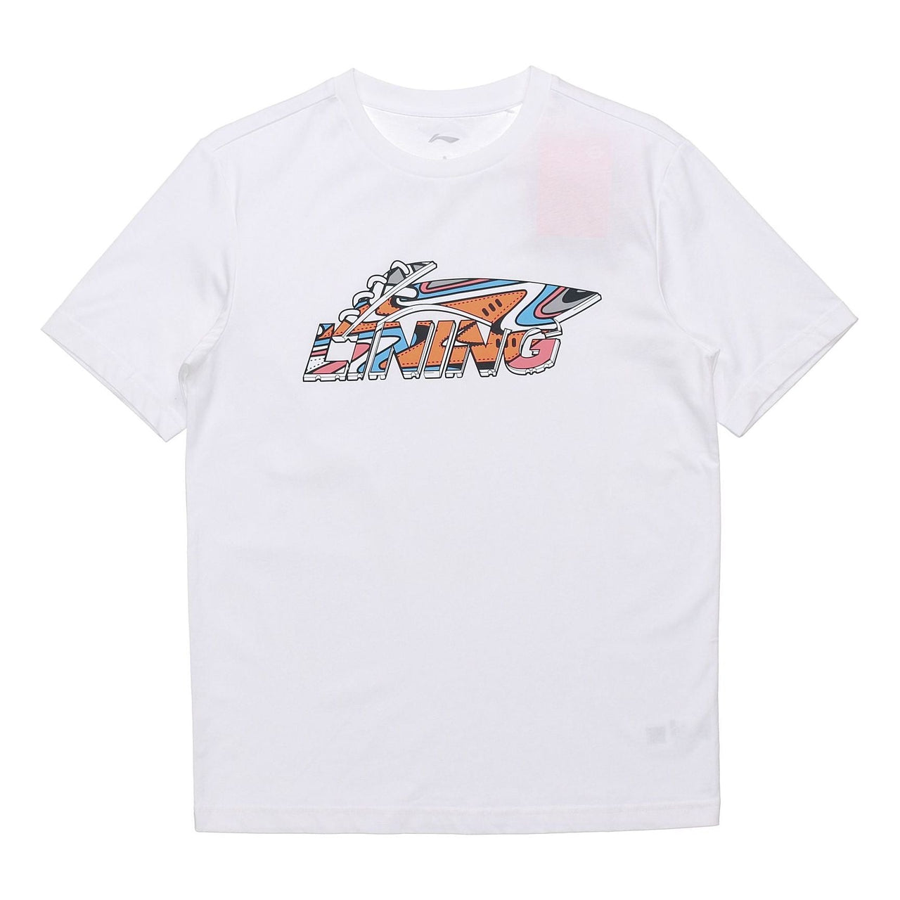 Li-Ning Classic Logo T-shirt 'White' AHSR550-1