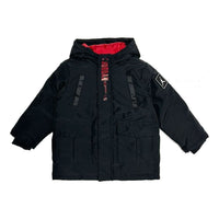 (PS) Air Jordan Winter Warm Parka Down Jacket 'Black Red' JD2342016GS-001