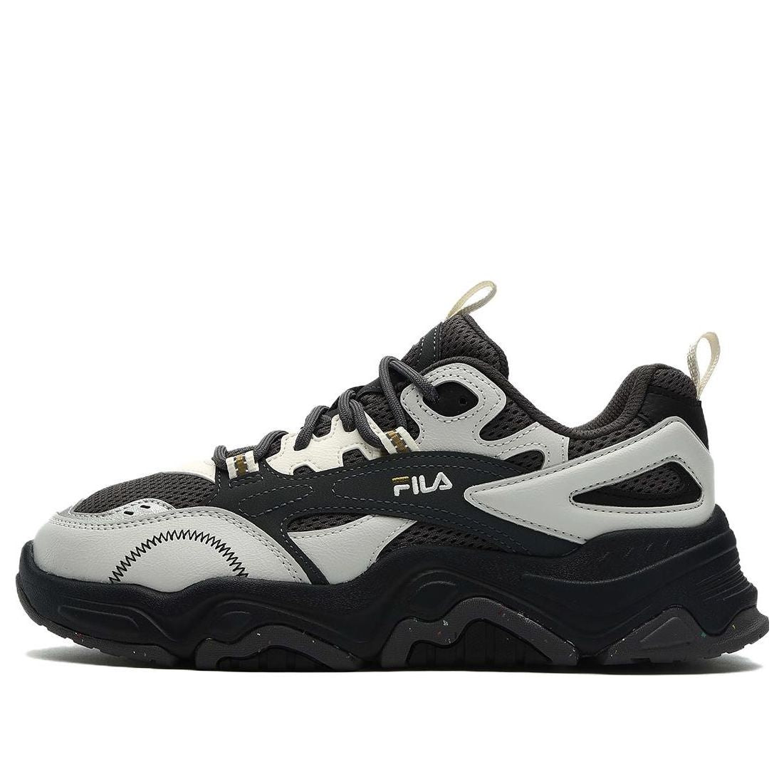 (WMNS) FILA FUSION Collina Sneakers 'Black Grey' F12W332121FFV