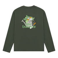 New Balance Logo Graphic Print Top 'Green' AMT31329-DON