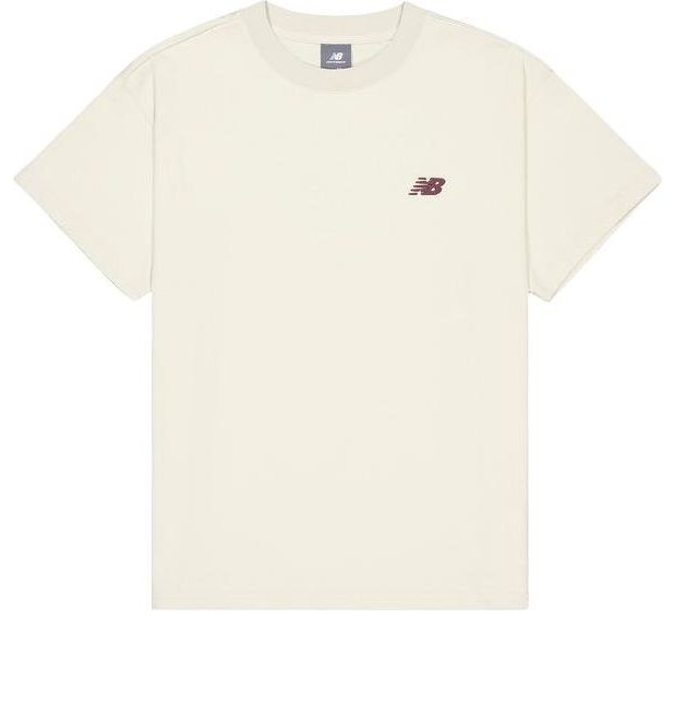 (WMNS) New Balance NBX Sportswear Greatest Hits Short Sleeve T-Shirt 'Linen' AWT41317-LIN
