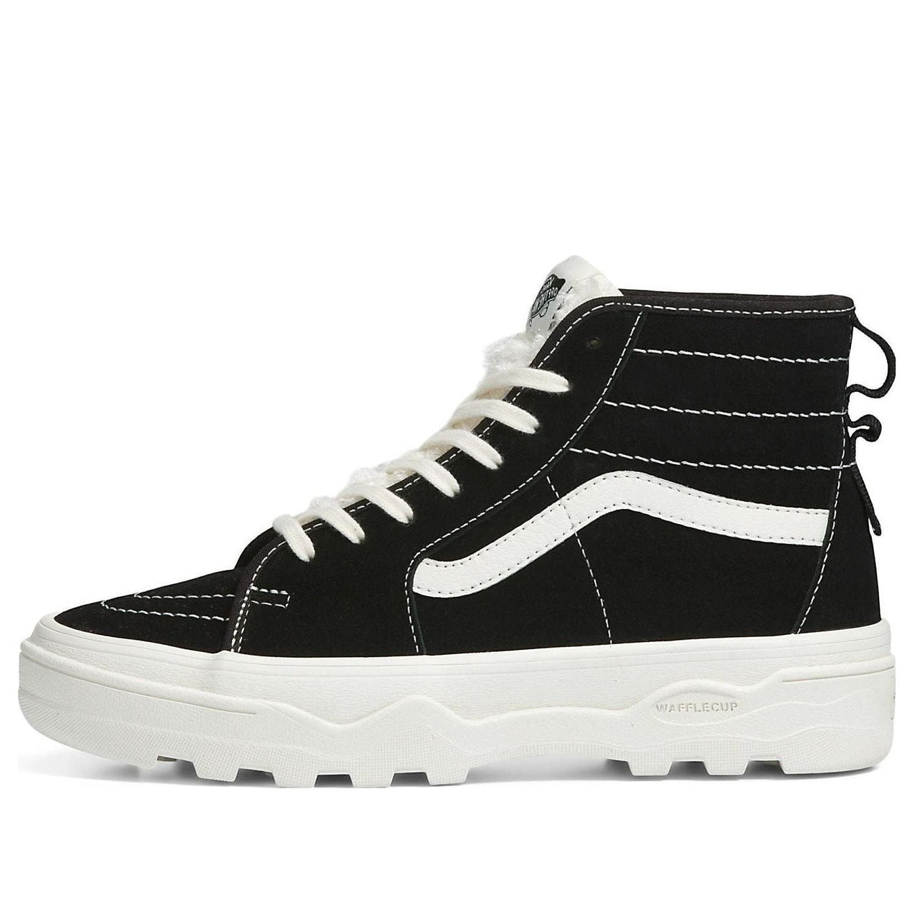 Vans SK8-HI Sherpa Suede Sentry 'Black White' VN0A4BVWBLK