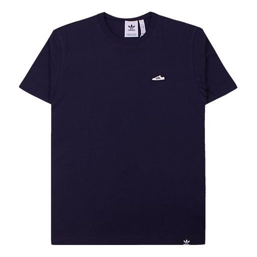 adidas originals Unisex SST Embroidery Blue FM3377