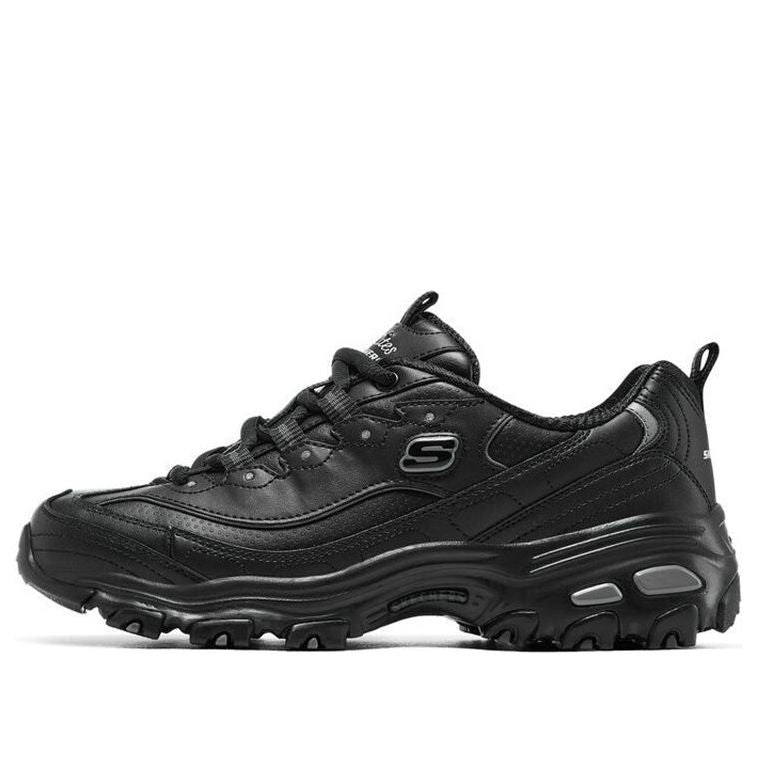 (WMNS) Skechers D'lites 'Fresh Start - Pure Black' 11931-BBK