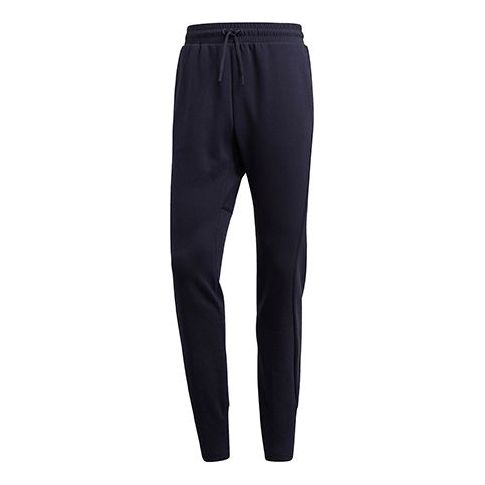 adidas M VRCT Pant Knit Sports Long Pants Navy Blue FM4350